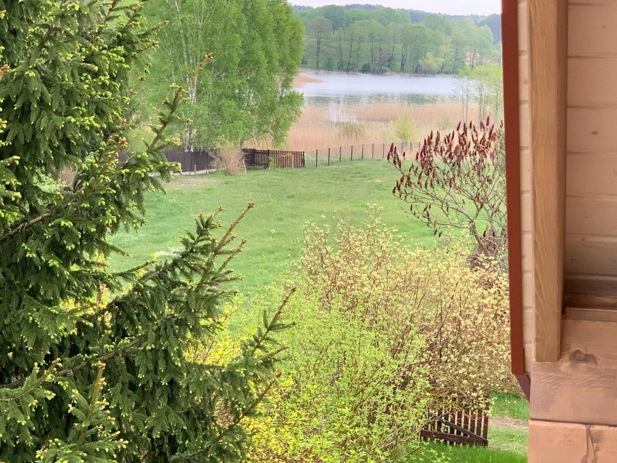 KrzyweProgi - domek na Mazurach nad jeziorem Krzywe Langbrück Zewnętrze zdjęcie